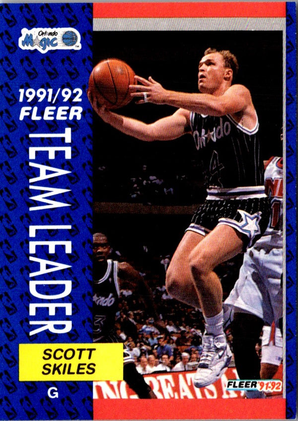 1991 Fleer Scott Skiles #390