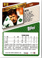 1993 Topps Browning Nagle #512