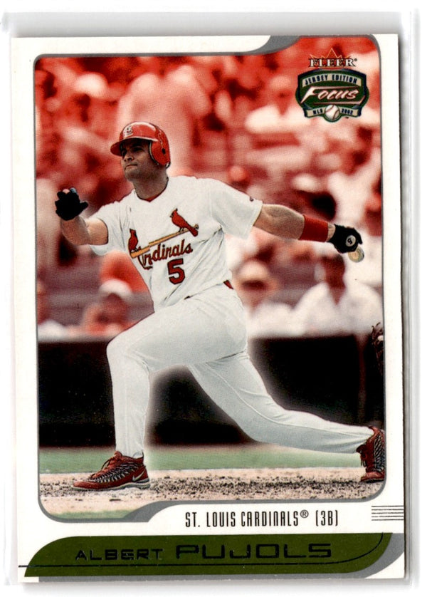 2002 Fleer Showcase Albert Pujols #1