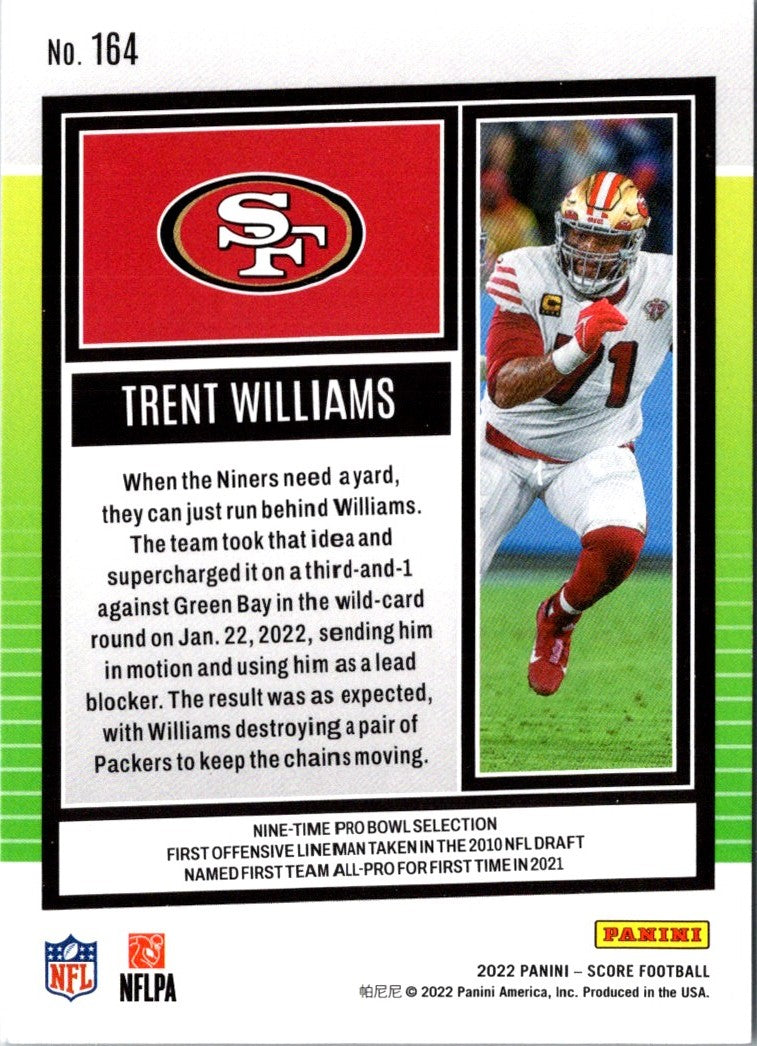 2022 Score Trent Williams