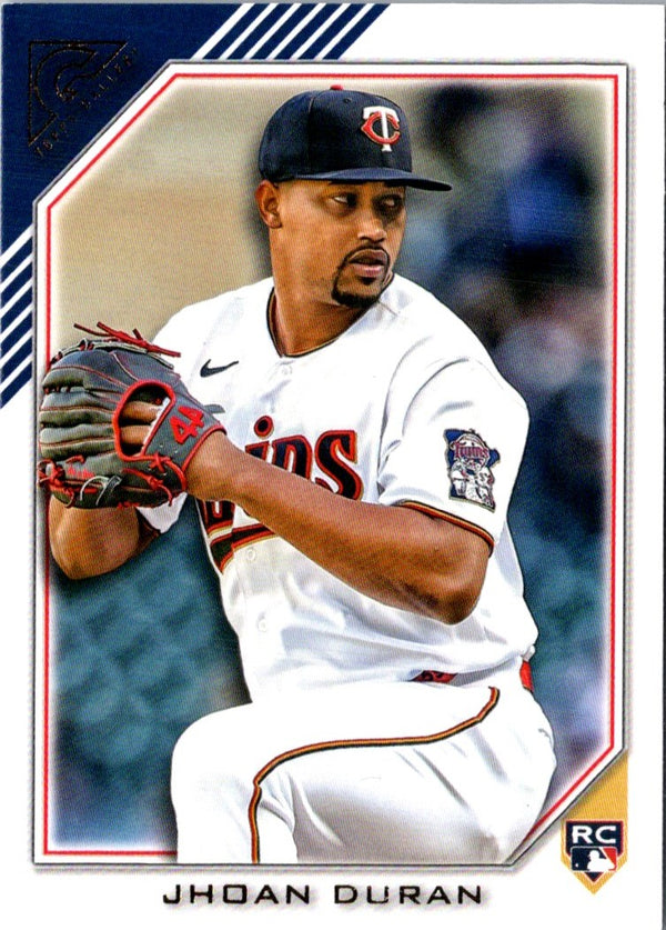 2022 Topps Gallery Jhoan Duran #189 Rookie