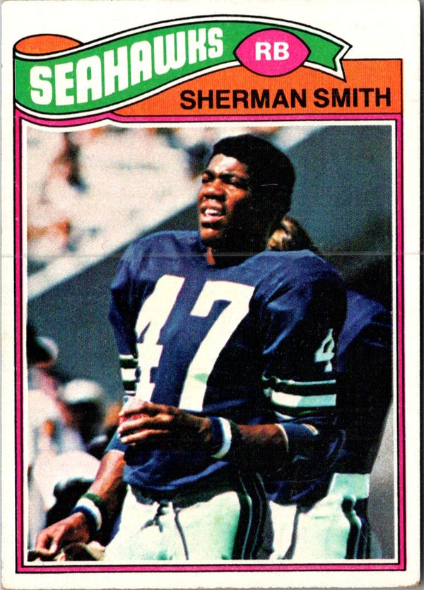 1977 Topps Sherman Smith #337 Rookie