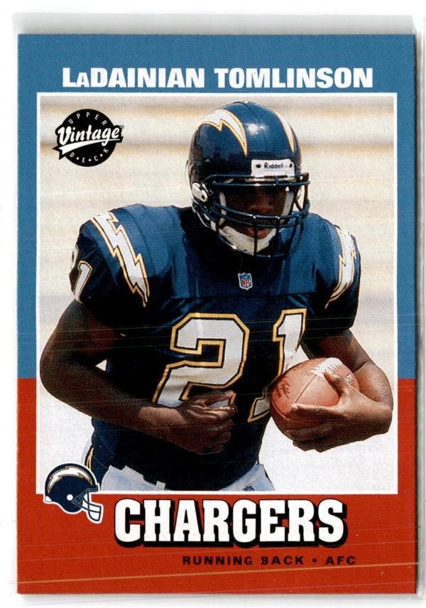 2001 Upper Deck Vintage LaDainian Tomlinson #252 Rookie