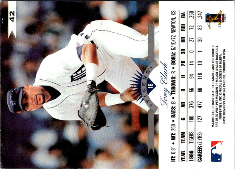 1997 Leaf Tony Clark