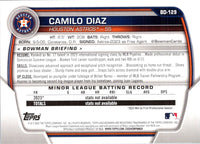 2023 Bowman Draft Camilo Diaz #BD-129 Rookie