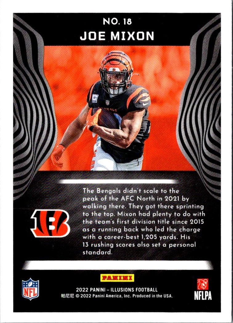 2022 Panini Illusions Joe Mixon