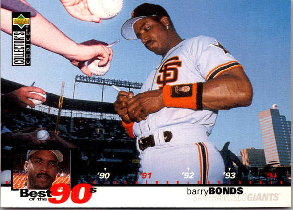 1995 Collector's Choice Barry Bonds #60