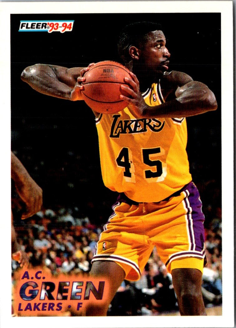 1993 Fleer A.C. Green