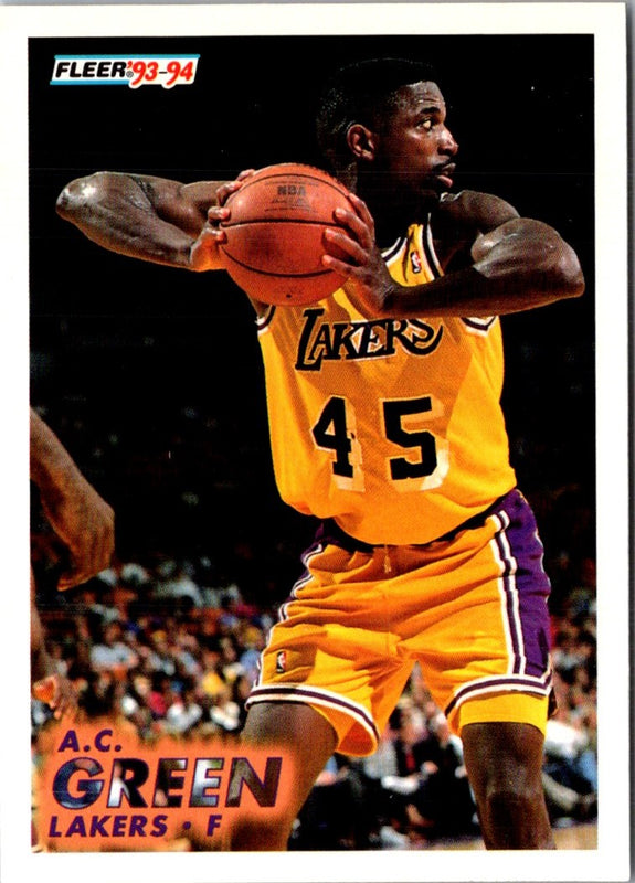 1993 Fleer A.C. Green #102