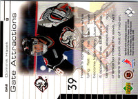 2000 Upper Deck Gate Attractions Dominik Hasek #GA2