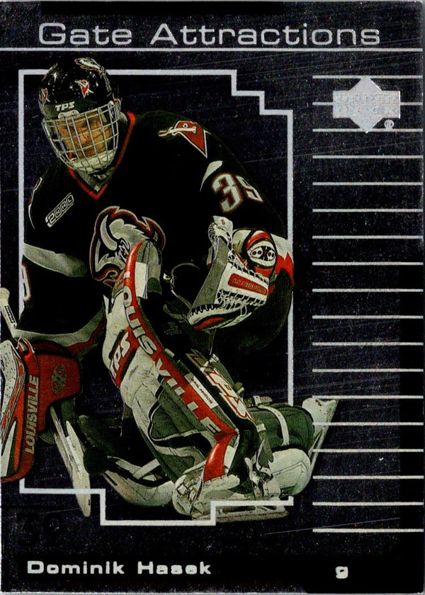 2000 Upper Deck Gate Attractions Dominik Hasek #GA2