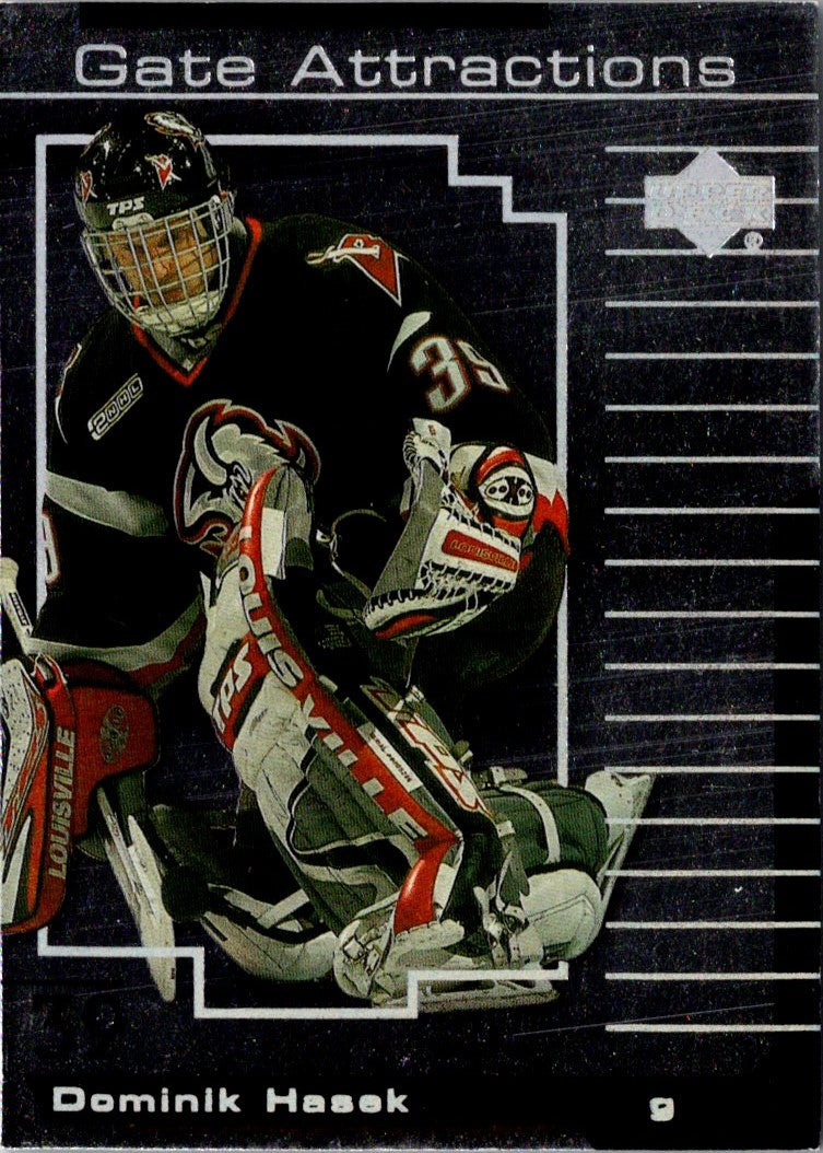 2000 Upper Deck Gate Attractions Dominik Hasek