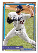 2021 Topps Update 1992 Redux Clayton Kershaw