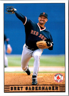 1999 Pacific Crown Collection Platinum Blue Bret Saberhagen #49