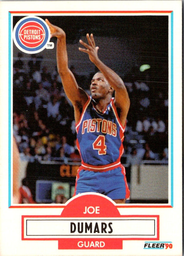 1991 Unocal Detroit Pistons Joe Dumars #5
