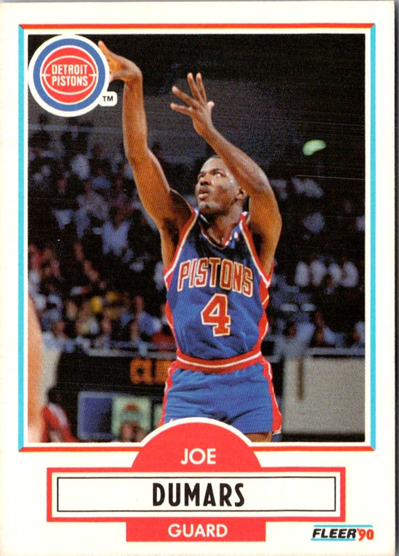 1991 Unocal Detroit Pistons Joe Dumars #5