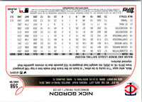2022 Topps Nick Gordon #598