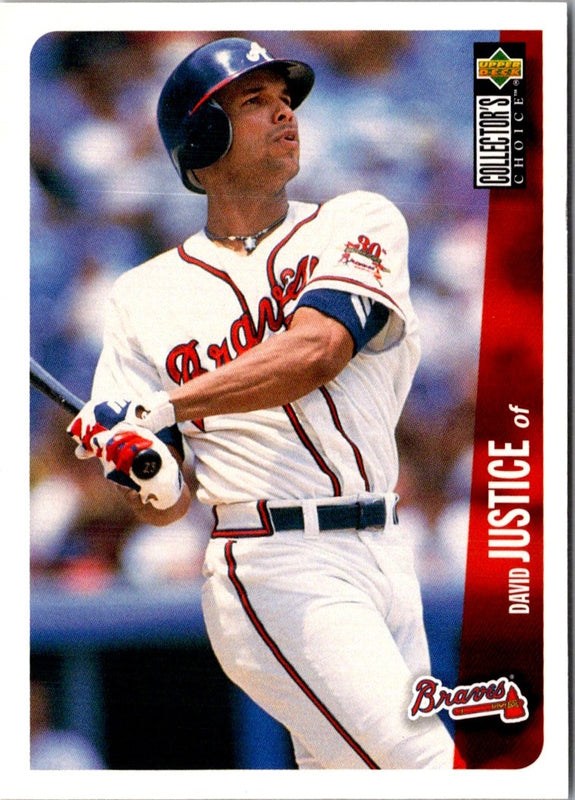 1996 Collector's Choice David Justice #43