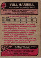 1977 Topps Will Harrell #237