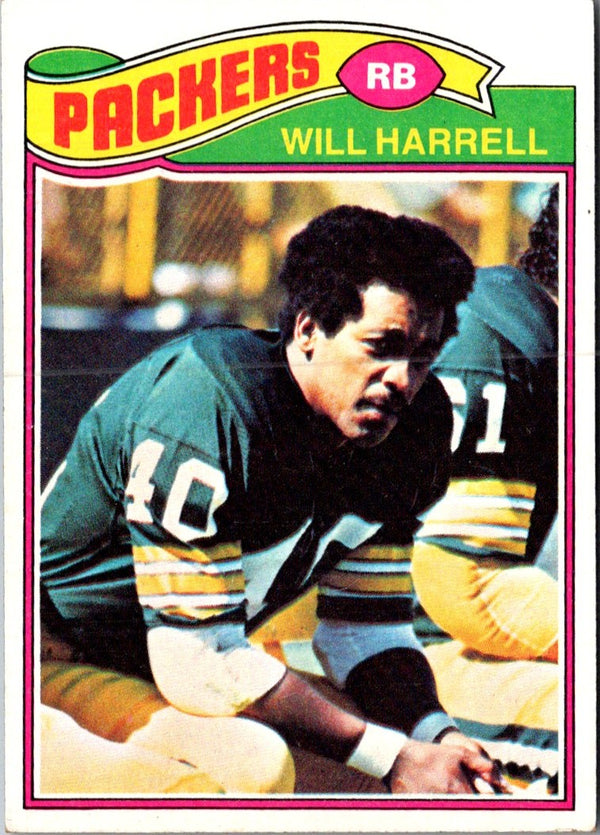 1977 Topps Will Harrell #237