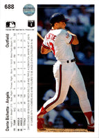 1990 Upper Deck Dante Bichette #688