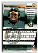 2002 Donruss Fan Club Credits Jason Giambi