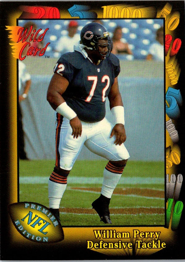 1991 Wild Card William Perry #103