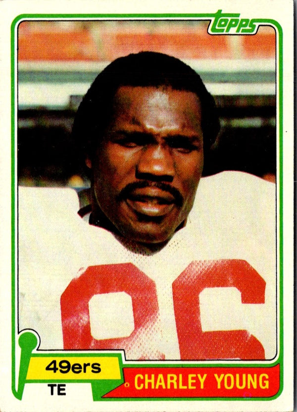 1981 Topps Charle Young #344