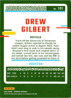 2023 Donruss Holo Blue Drew Gilbert #101