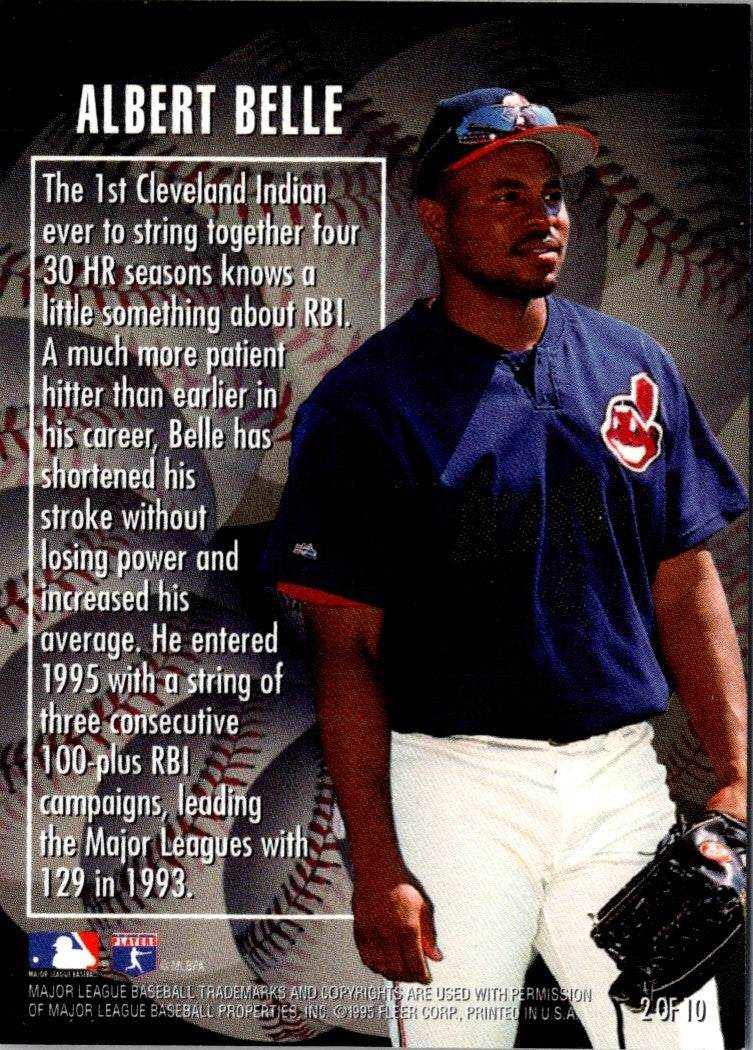 1995 Flair Albert Belle