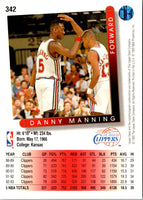 1993 Upper Deck Danny Manning #342