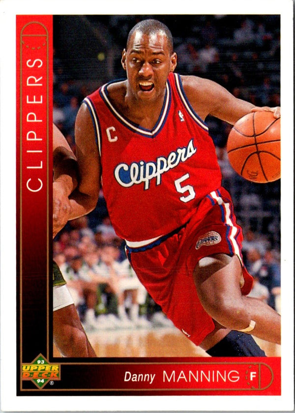 1993 Upper Deck Danny Manning #342