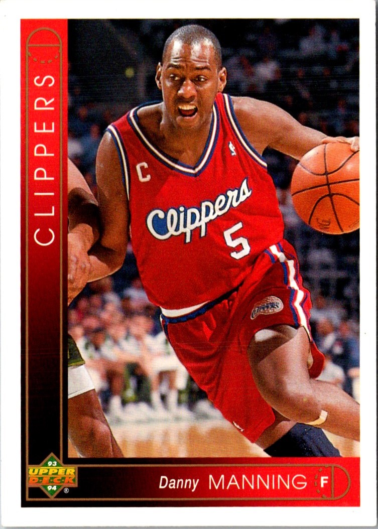 1993 Upper Deck Danny Manning