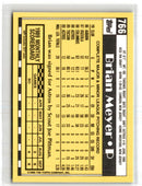 1990 Topps Tiffany Brian Meyer
