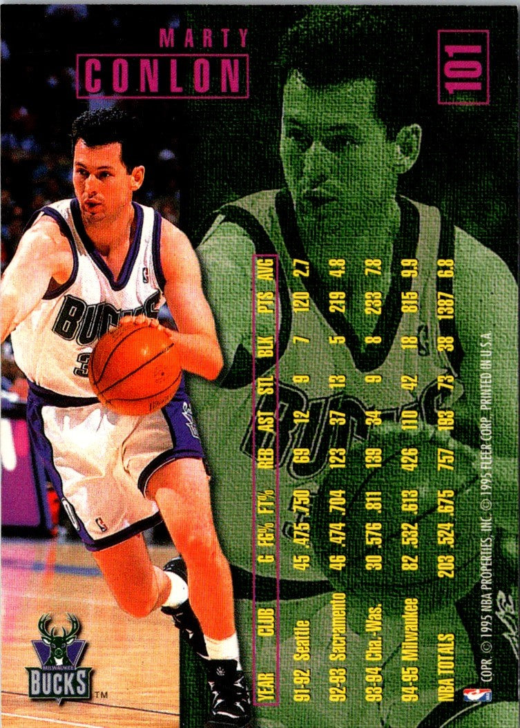 1995 Fleer Marty Conlon