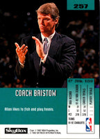 1992 SkyBox Allan Bristow #257