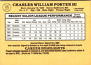 1985 Donruss Chuck Porter