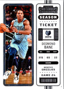 2022 Panini Contenders Season Ticket Desmond Bane