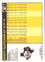1987 Fleer Award Winners Scott Fletcher #13