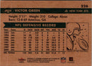2001 Fleer Tradition Glossy Victor Green