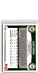 2011 Topps Chrome Rookie Alex Green