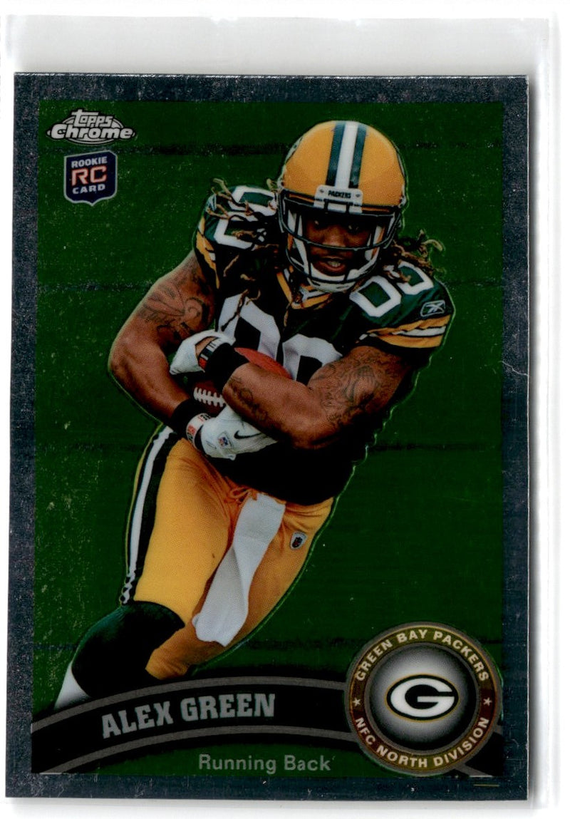 2011 Topps Chrome Rookie Alex Green