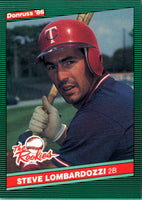 1986 Donruss The Rookies Steve Lombardozzi #18