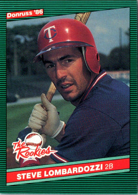 1986 Donruss The Rookies Steve Lombardozzi #18