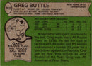 1978 Topps Greg Buttle