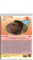 1990 Fleer Update Rob Moore #U-77 Rookie