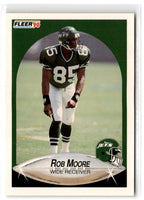 1990 Fleer Update Rob Moore #U-77 Rookie
