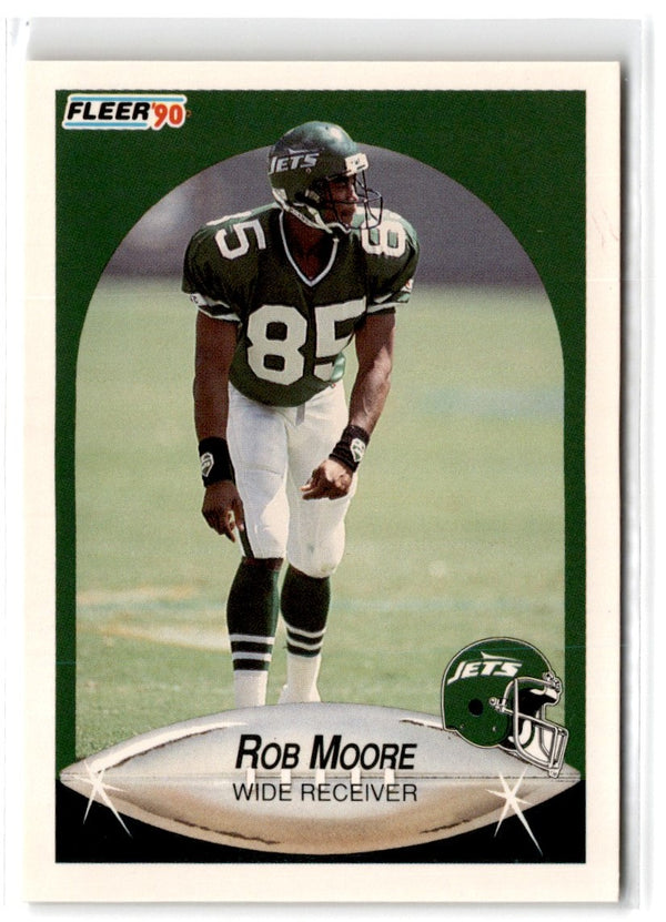 1990 Fleer Update Rob Moore #U-77 Rookie