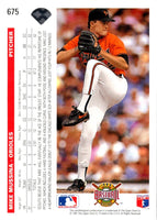1992 Upper Deck Gold Hologram Mike Mussina #675