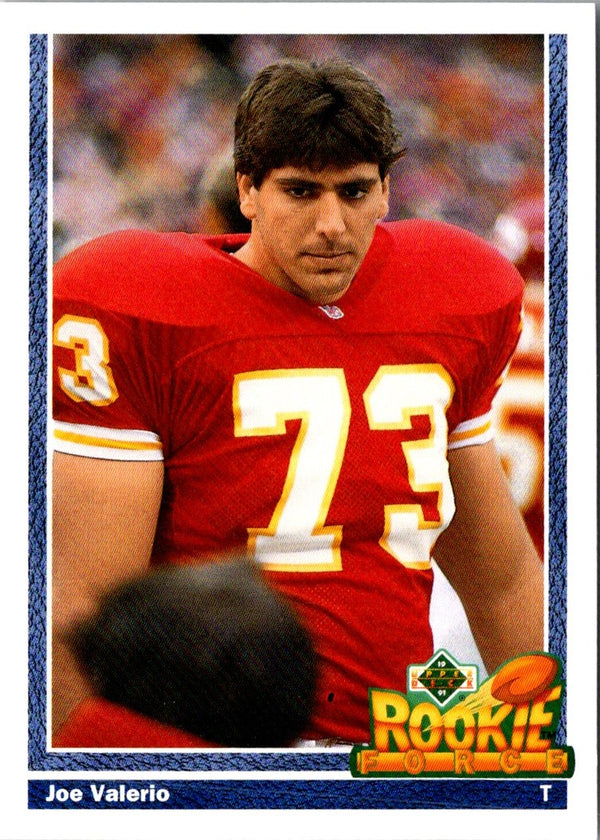 1991 Upper Deck Joe Valerio #613 Rookie